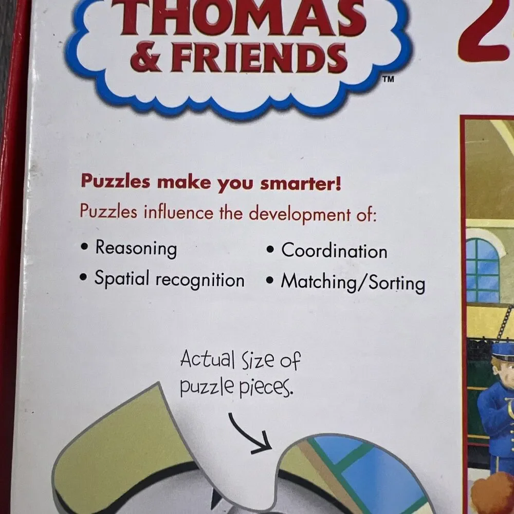 2010 Briarpatch Thomas And Friends At The Station 24 Piece Jigsaw Puzzle